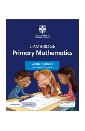 Cambridge Primary Mathematics Learner's Book 5 with Digital Access (1 Year) - Mary Wood