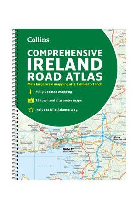 Comprehensive Road Atlas Ireland - Collins Maps