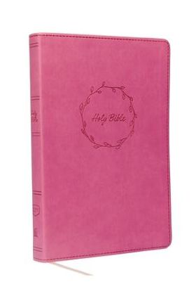 Kjv, Thinline Bible, Leathersoft, Pink, Red Letter Edition, Comfort Print - Thomas Nelson