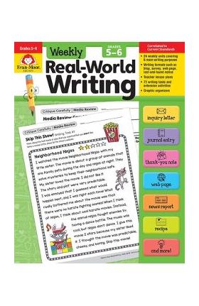 Weekly Real-World Writing, Grades 5-6 - Evan-moor Educational Publishers