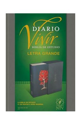 Biblia de Estudio del Diario Vivir Ntv, Letra Grande - Tyndale