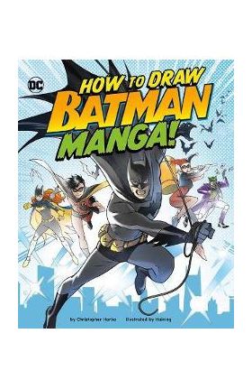 How to Draw Batman Manga! - Haining