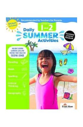 Daily Summer Activities: Moving from 1st Grade to 2nd Grade, Grades 1-2 - Evan-moor Educational Publishers