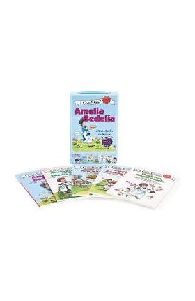 Amelia Bedelia I Can Read Box Set #1: Amelia Bedelia Hit the Books - Peggy Parish