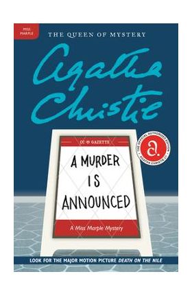 A Murder Is Announced: A Miss Marple Mystery - Agatha Christie