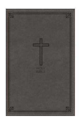 NKJV, Deluxe Gift Bible, Imitation Leather, Gray, Red Letter