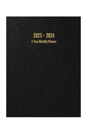 2023 - 2024 2-Year Monthly Planner: 24-Month Calendar (Black) - Large - I. S. Anderson