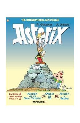 Asterix Omnibus #8: Collecting Asterix and the Great Crossing, Obelix and Co, Asterix in Belgium - Albert Uderzo