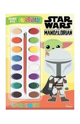 Star Wars the Mandalorian: May the Force Be with You: Paint Box Colortivity - Editors Of Dreamtivity