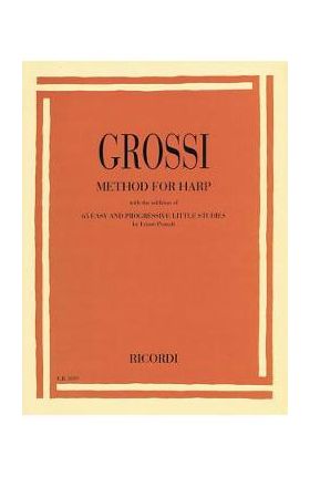 Method for Harp: With 65 Easy & Progressive Little Studies - Ettore Pozzoli