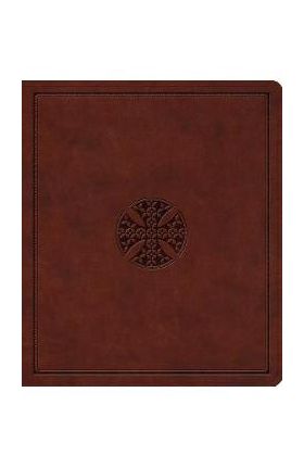 ESV Journaling Bible (Trutone, Brown, Mosaic Cross Design) -