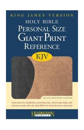 Personal Size Giant Print Reference Bible-KJV - Hendrickson Publishers