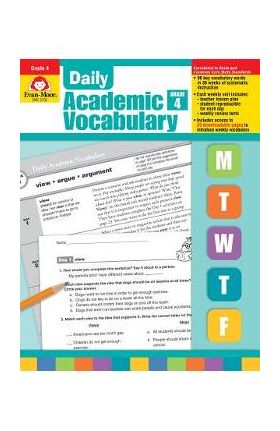 Daily Academic Vocabulary Grade 4 [With Transparencies] - Evan-moor Educational Publishers