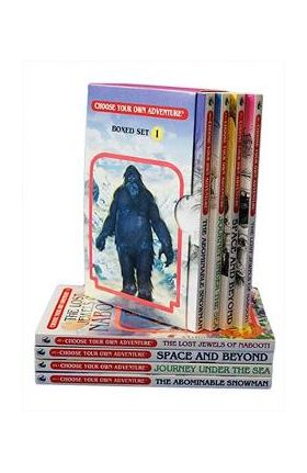 Choose Your Own Adventure 4-Book Set, Volume 1: The Abominable Snowman/Journey Under the Sea/Space and Beyond/The Lost Jewels of Nabooti - R. A. Montgomery