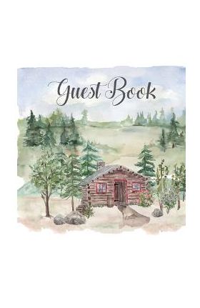 Cabin house guest book (hardback), comments book, guest book to sign, vacation home, holiday home, visitors comment book - Lulu And Bell