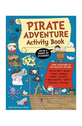Pirate Adventure Activity Book - Jen Alliston