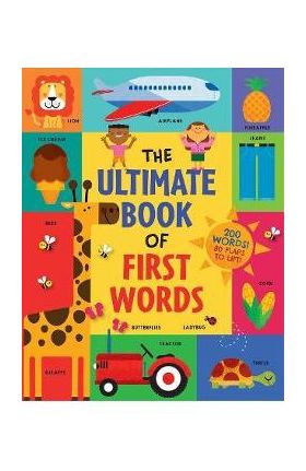 The Ultimate Book of First Words: 200 Words! 80 Flaps to Lift! - Steve Mack