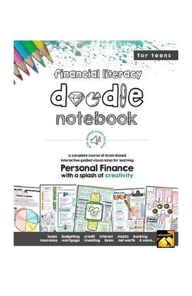 Personal Finance Doodle Notes: Brain Based Interactive Guided Notes - Math Giraffe