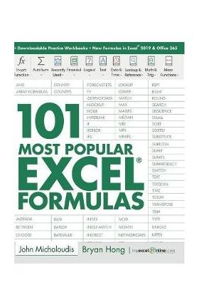 101 Most Popular Excel Formulas - Bryan Hong