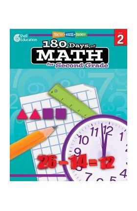 180 Days of Math for Second Grade (Grade 2): Practice, Assess, Diagnose [with Cdrom] [With CDROM] - Jodene Smith