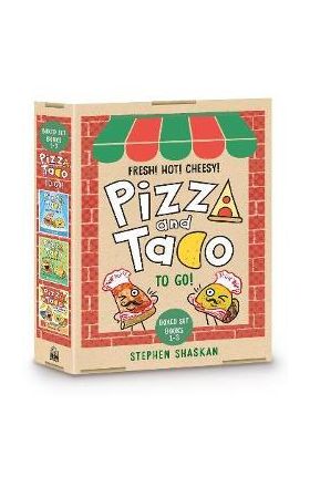 Pizza and Taco to Go! 3-Book Boxed Set: Pizza and Taco: Who's the Best?; Pizza and Taco: Best Paryt Ever!; Pizza and Taco Super-Awesome Comic! - Stephen Shaskan