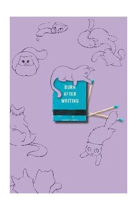 Burn After Writing (Purple with Cats) - Sharon Jones