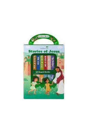 My Little Library: Stories of Jesus (12 Board Books) - Little Grasshopper Books