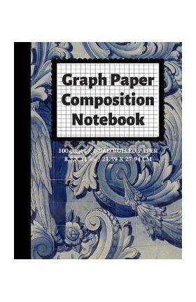 Graph Paper Composition Notebook: Grid Paper Notebook, Quad Ruled, 100 Sheets (Large, 8.5 x 11) - Graph Paper Notebooks