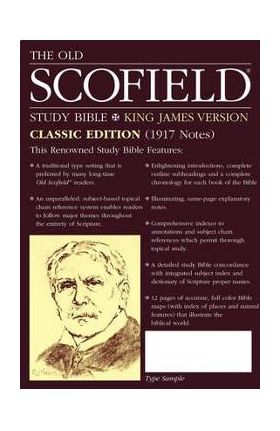 Old Scofield Study Bible, KJV