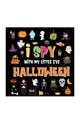 I Spy With My Little Eye - Halloween: A Fun Search and Find Game for Kids 2-4! - Colorful Alphabet A-Z Halloween Guessing Game for Little Children - Pamparam Kids Books