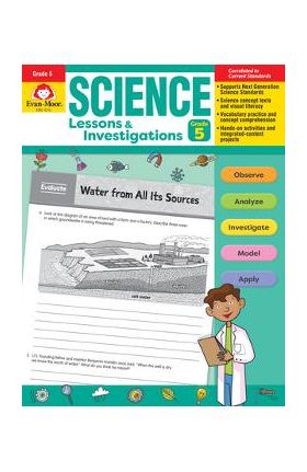 Science Lessons and Investigations, Grade 5 - Evan-moor Educational Publishers