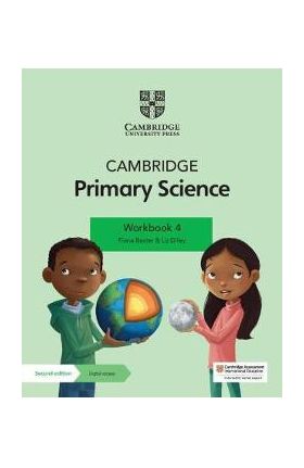 Cambridge Primary Science Workbook 4 with Digital Access (1 Year) - Fiona Baxter