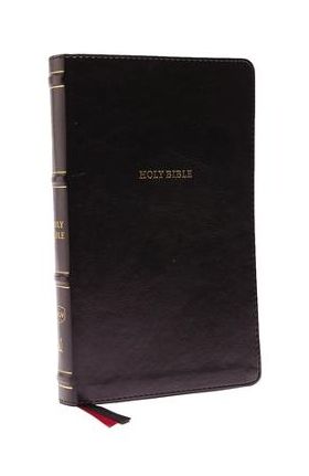 Nkjv, Thinline Bible, Leathersoft, Black, Red Letter Edition, Comfort Print: Holy Bible, New King James Version - Thomas Nelson