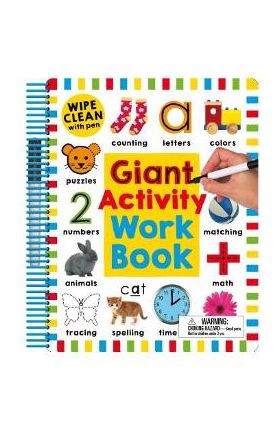 Wipe Clean: Giant Activity Workbook - Roger Priddy