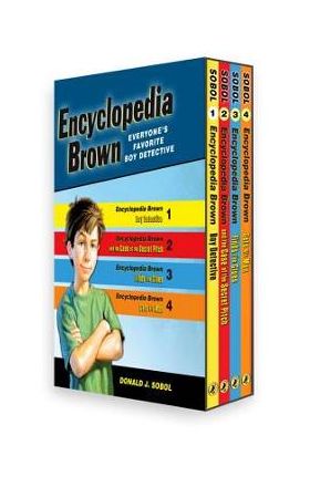 Encyclopedia Brown Box Set (4 Books) - Donald J. Sobol