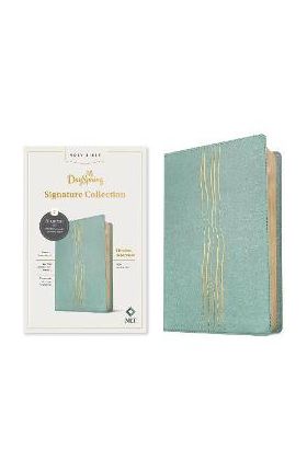 NLT Thinline Reference Bible, Filament Enabled Edition (Red Letter, Leatherlike, Sage): Dayspring Signature Collection - Tyndale