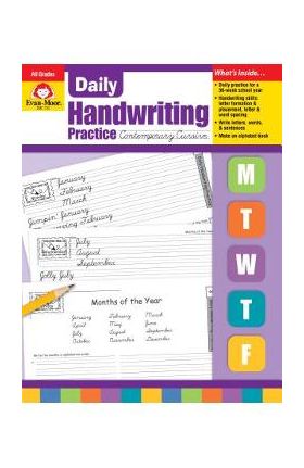 Daily Handwriting Contemporary Cursive - Evan-moor Educational Publishers