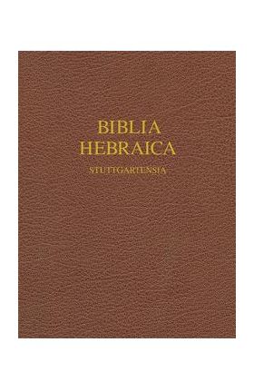 Biblia Hebraic Stuttgartensia-FL-Wide Margin - Institute For Nt Textual Research Munste