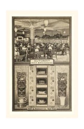 Vintage Journal Horn and Hardart Automat, New York City - Found Image Press