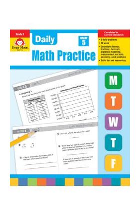 Daily Math Practice, Grade 5 - Evan-moor Educational Publishers