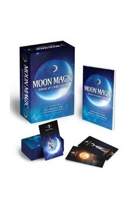 Moon Magic Book & Card Deck: Includes a 50-Card Deck and a 128-Page Guide Book [With Cards] - Marie Bruce