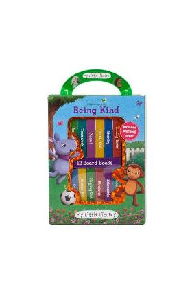 My Little Library: Being Kind (12 Board Books & 3 Downloadable Apps!) - Little Grasshopper Books