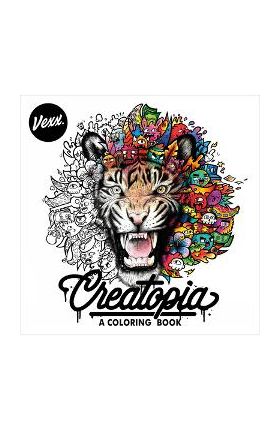 Creatopia: A Coloring Book - Vexx