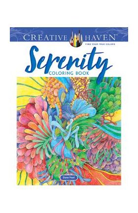 Creative Haven Serenity Coloring Book - Diane Pearl