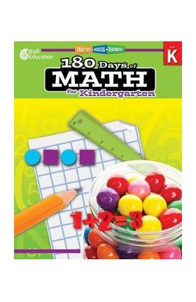 180 Days of Math for Kindergarten (Grade K): Practice, Assess, Diagnose [with Cdrom] [With CDROM] - Jodene Smith