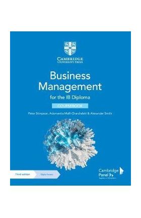 Business Management for the Ib Diploma Coursebook with Digital Access (2 Years) [With Access Code] - Peter Stimpson