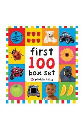 First 100 PB Box Set (5 Books): First 100 Words; First 100 Animals; First 100 Trucks and Things That Go; First 100 Numbers; First 100 Colors, Abc, Num - Roger Priddy