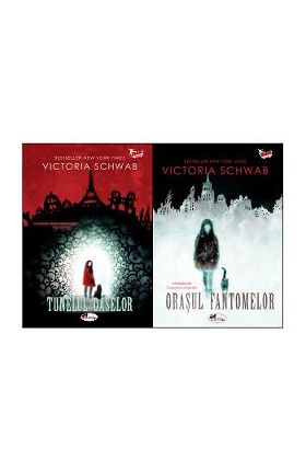 Pachet 9: Orasul fantomelor + Tunelul oaselor - Victoria Schwab
