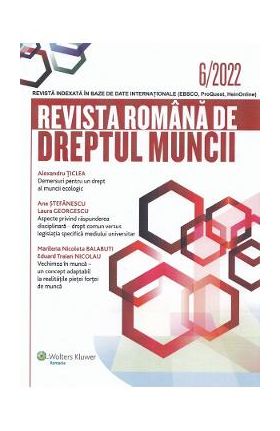 Revista Romana de Dreptul Muncii Nr.6/2022