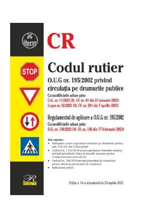 Codul rutier Ed.14 Act.23 aprilie 2023